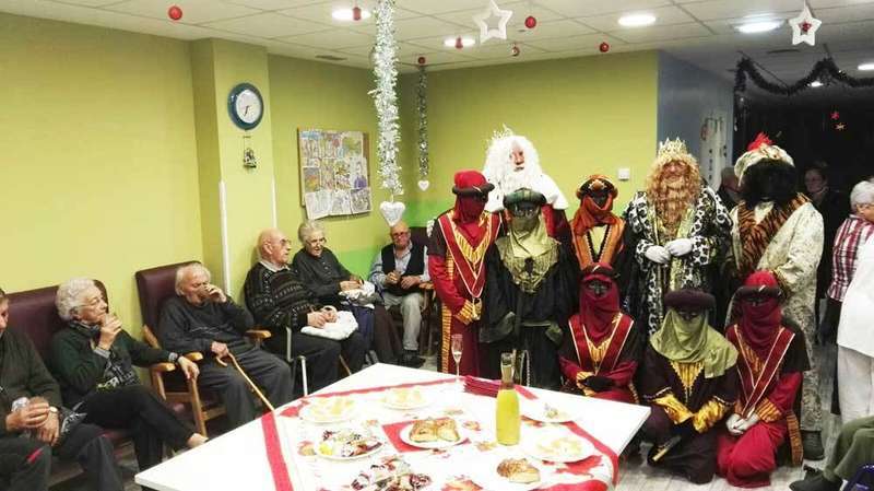 reyes magos en Amieva